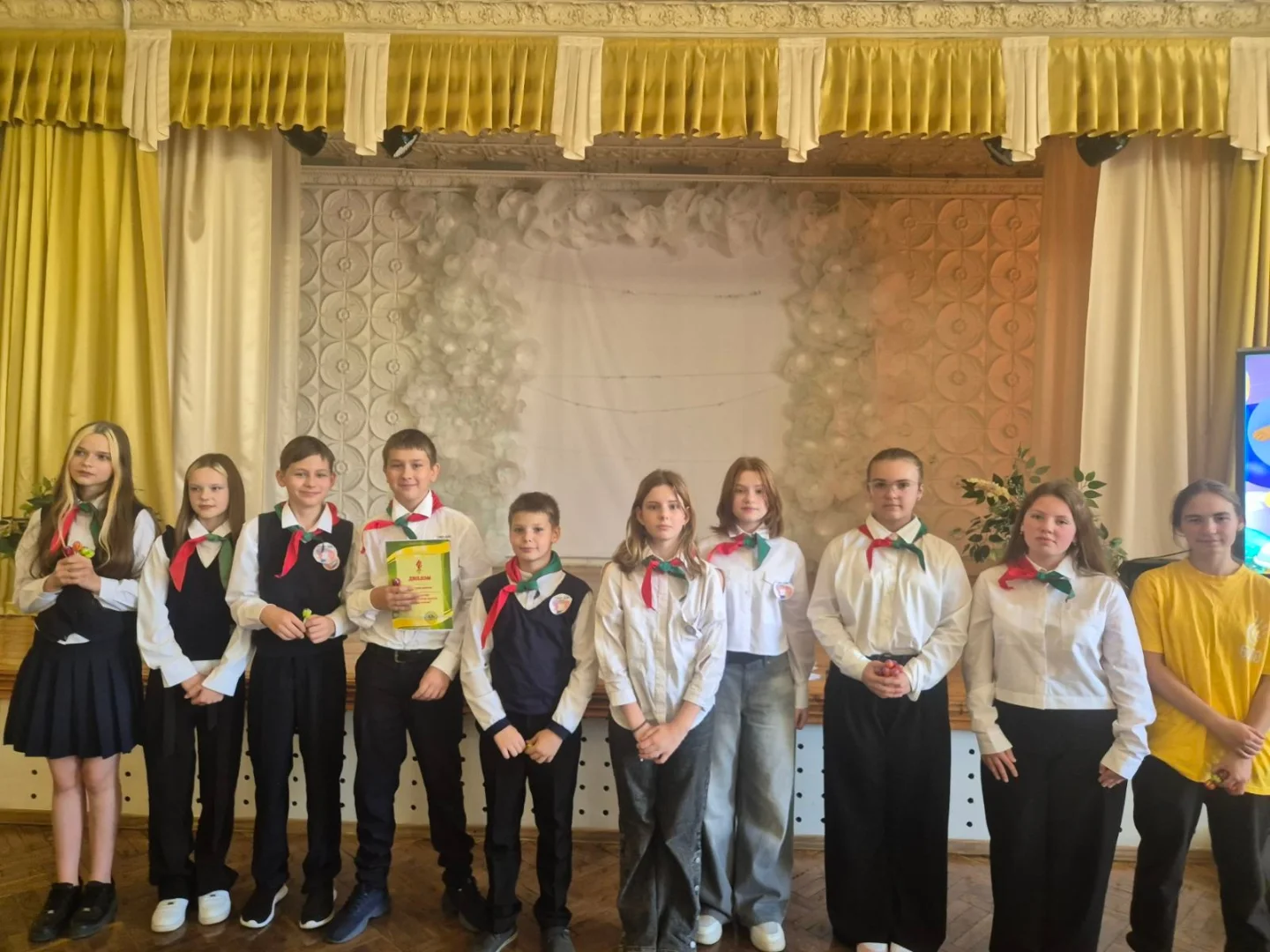 Шестой школьный день 13 сентября