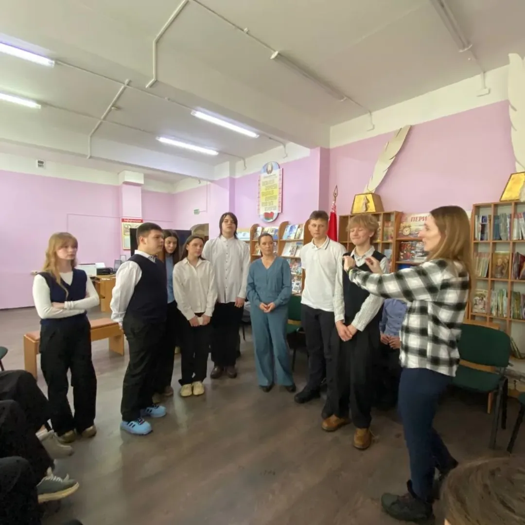 Посещение библиотеки имени М. Ю. Лермонтова